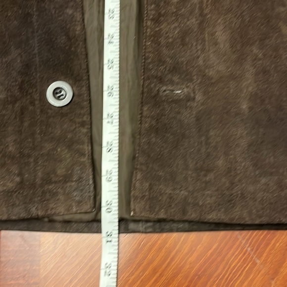 Pellecuir Suede Jacket Brown Large - Picture 9 of 9